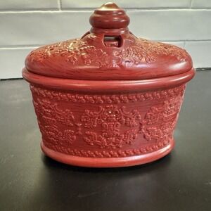 Greenleaf Aroma Decor Fragrance Diffuser Tuscan Inspired Burgundy Air Purifier